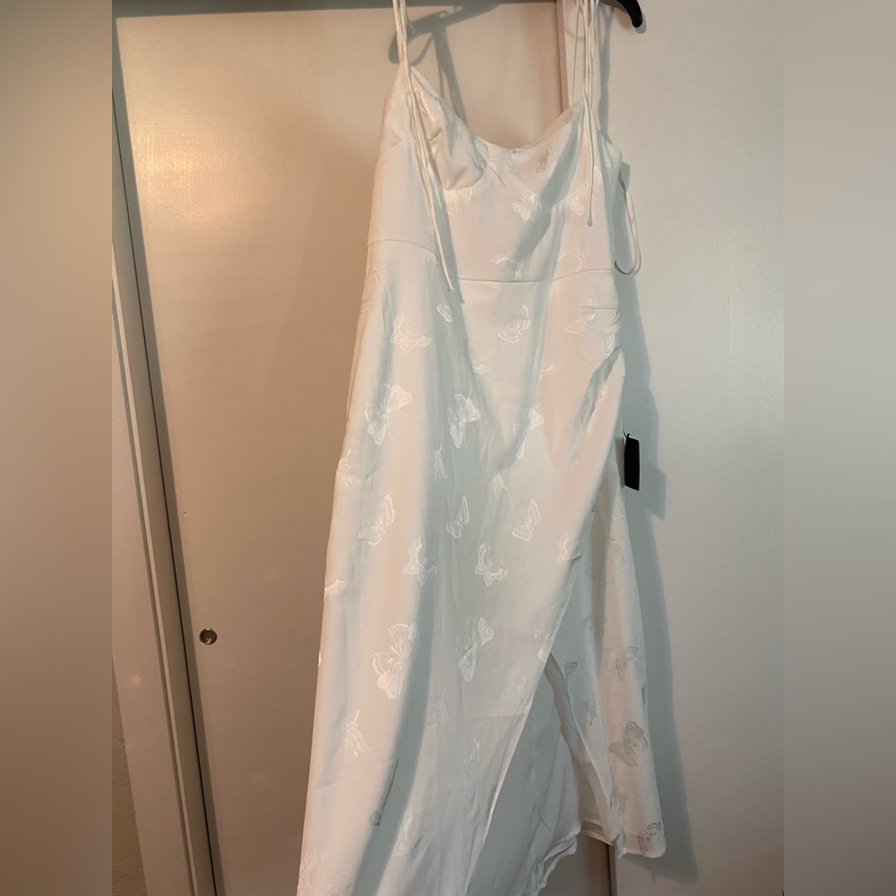 Lulus Wrap Midi Dress